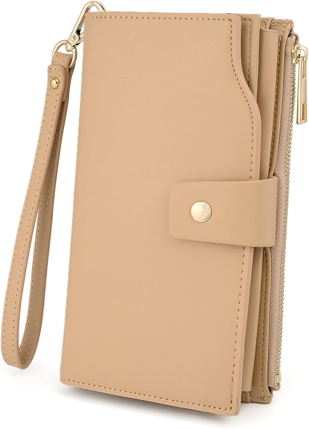 Vegan Leather RFID Wallet Damen Large Capacity