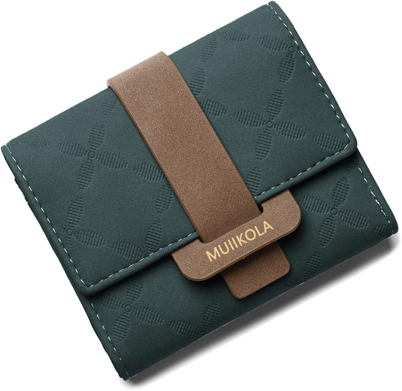 Vegan Leather Mini Wallet Damen with RFID