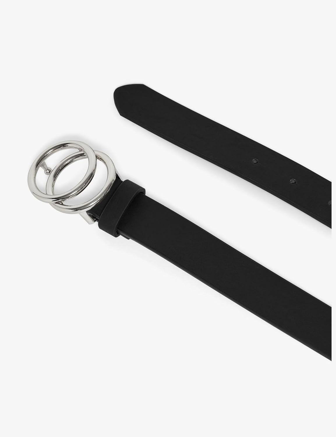 Vegan Faux Leather Jeans Belt Damen