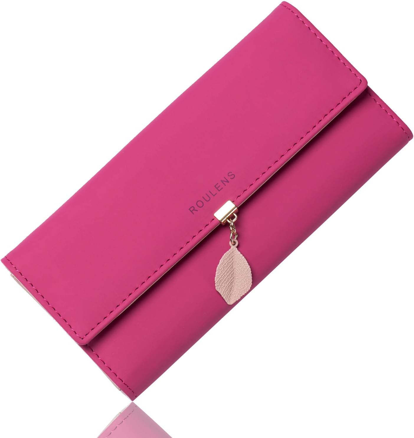 Vegan Leather RFID Wallet Damen Large Capacity