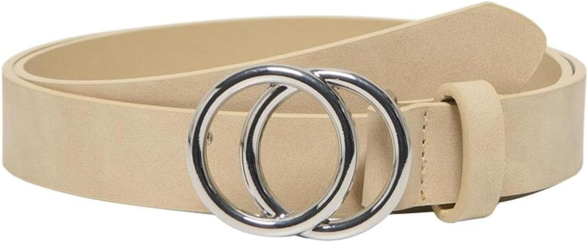 Vegan Faux Leather Jeans Belt Damen