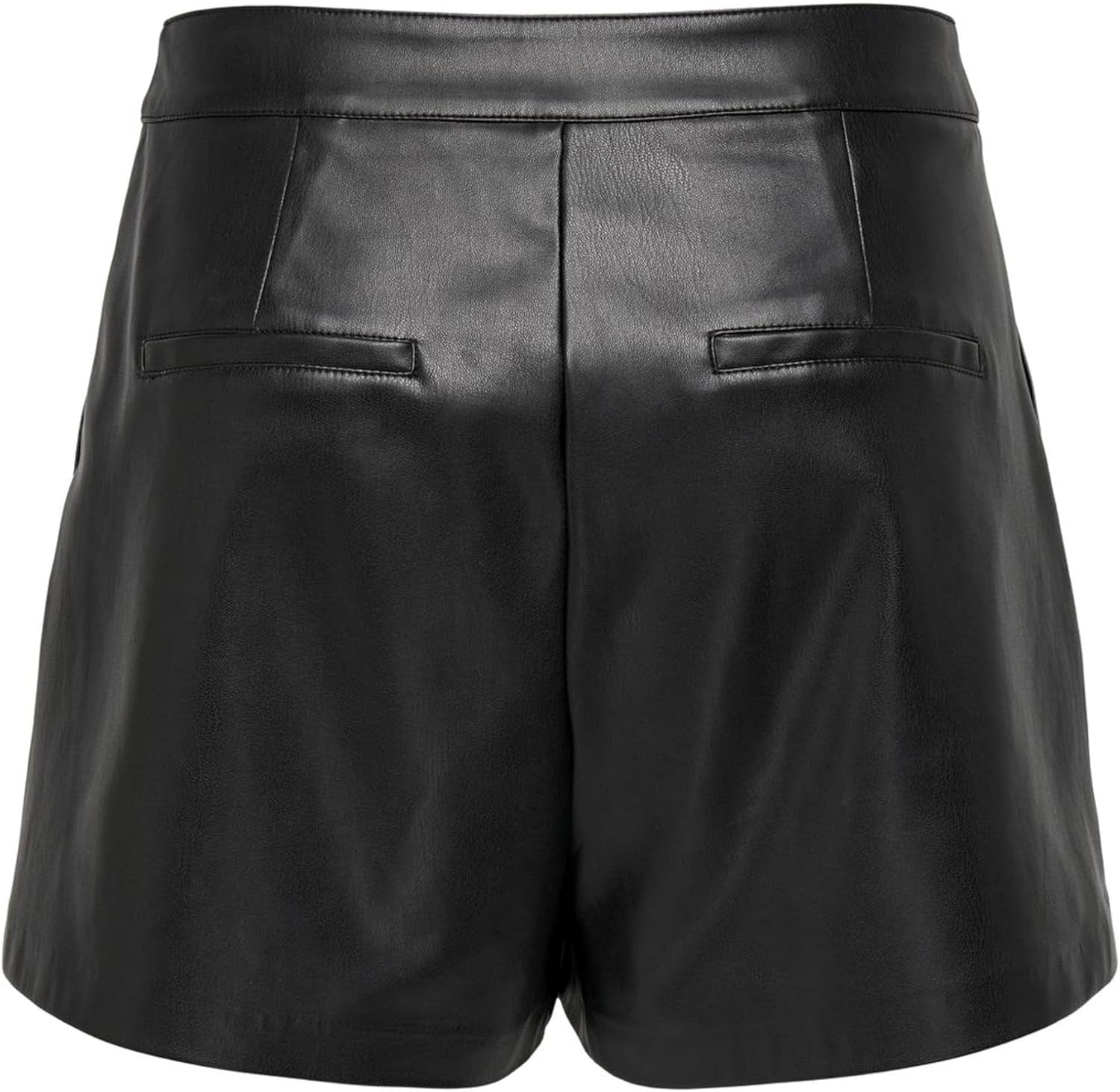 Vegan Faux Leather Shorts Women