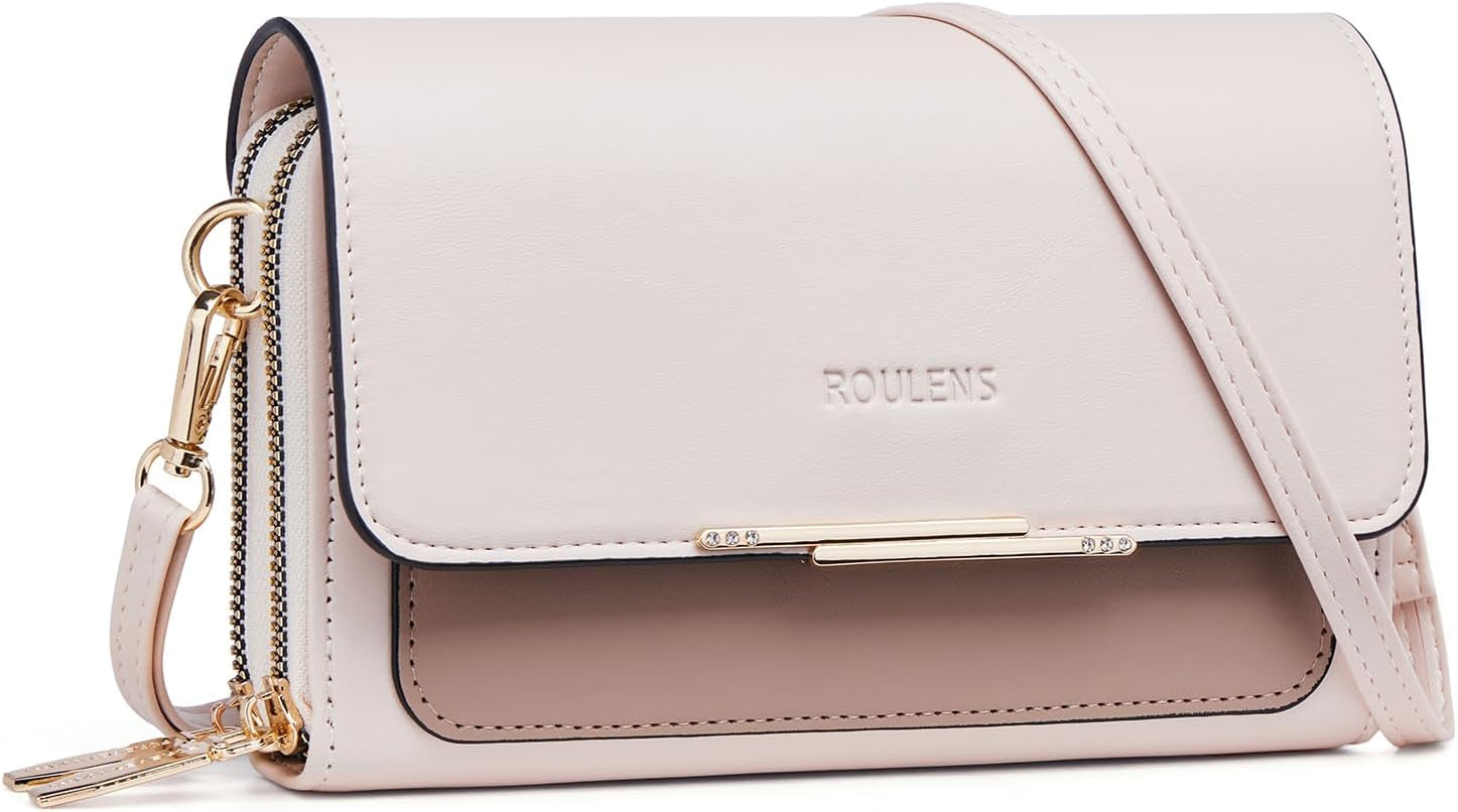 Vegan PU Leather Small Crossbody Bag Damen