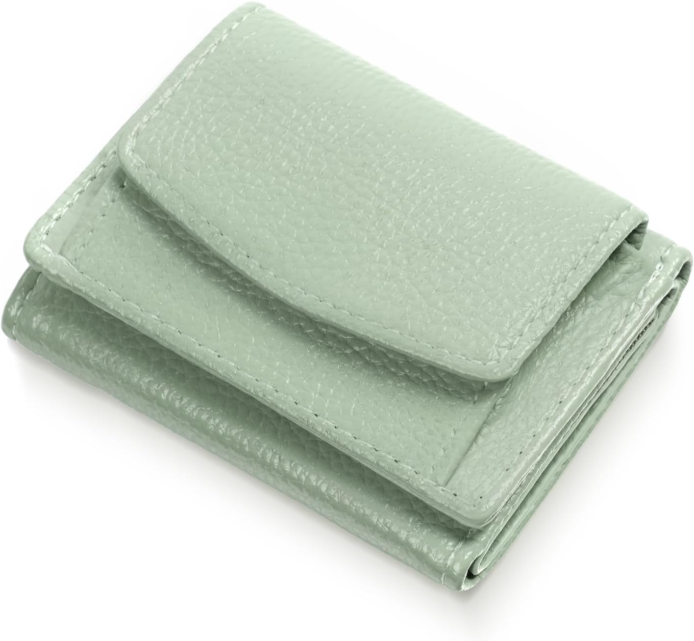 Vegan PU Leather Mini Wallet Damen with RFID