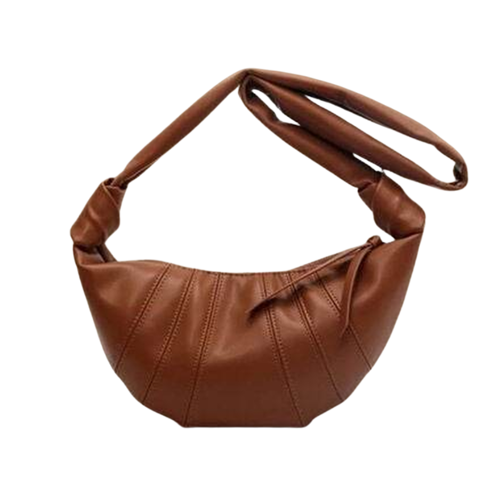 Zenana Vegan Leather Croissant-Style Crossbody Bag