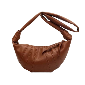 Zenana Vegan Leather Croissant-Style Crossbody Bag