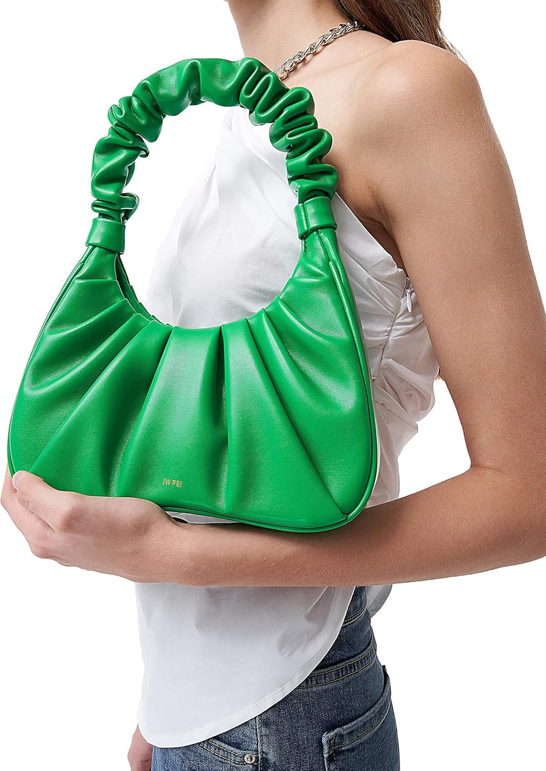 Gabbi Ruched Hobo Handbag for Women