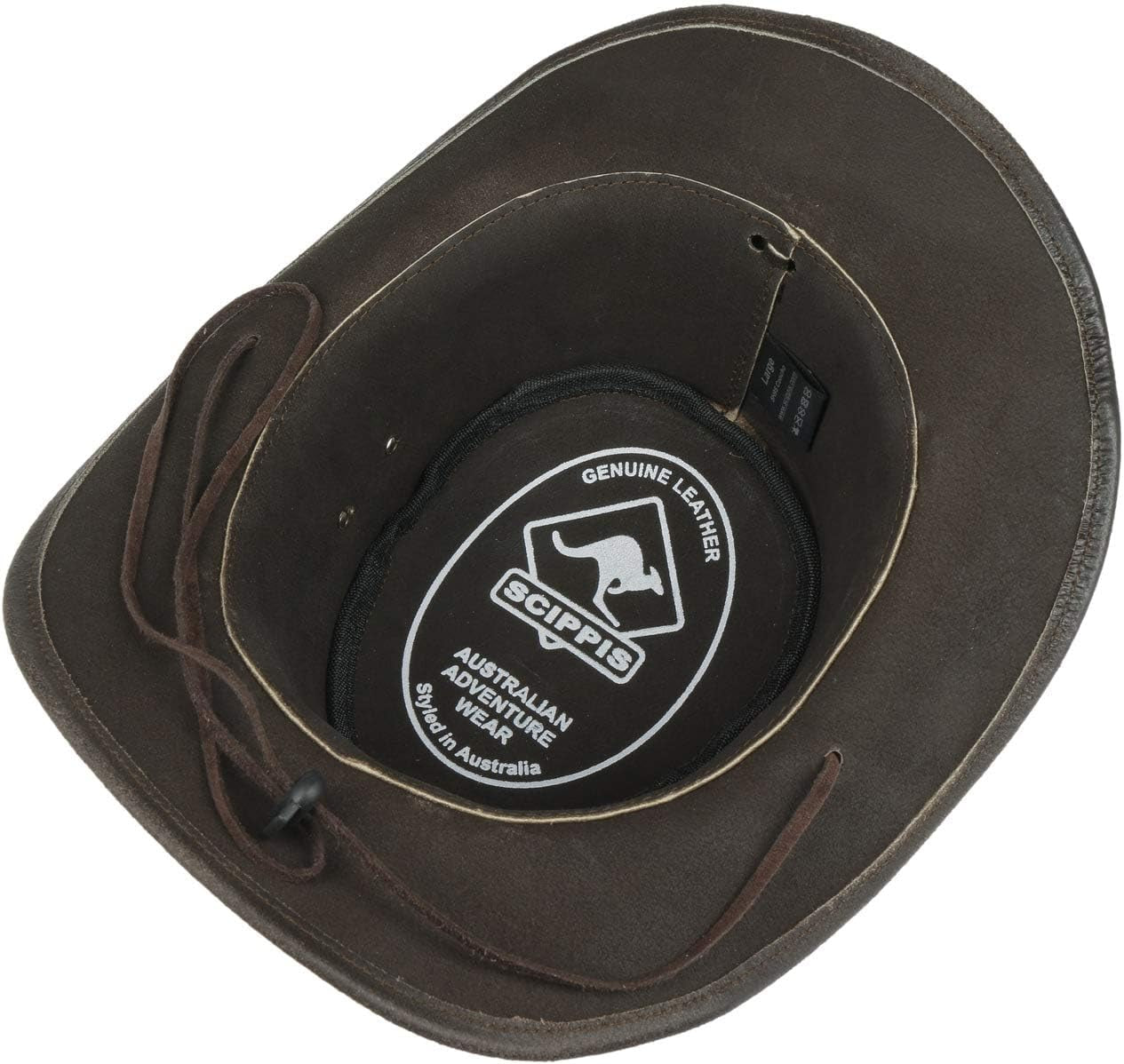 Vegan PU Leather Cowboy Hat Men