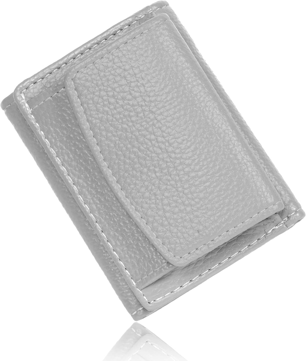 Vegan PU Leather Mini Wallet Damen with RFID