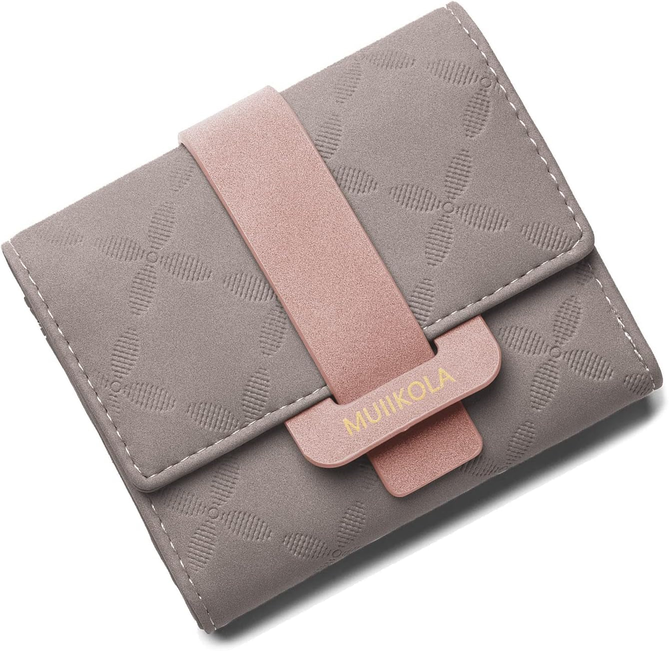 Vegan Leather Mini Wallet Damen with RFID