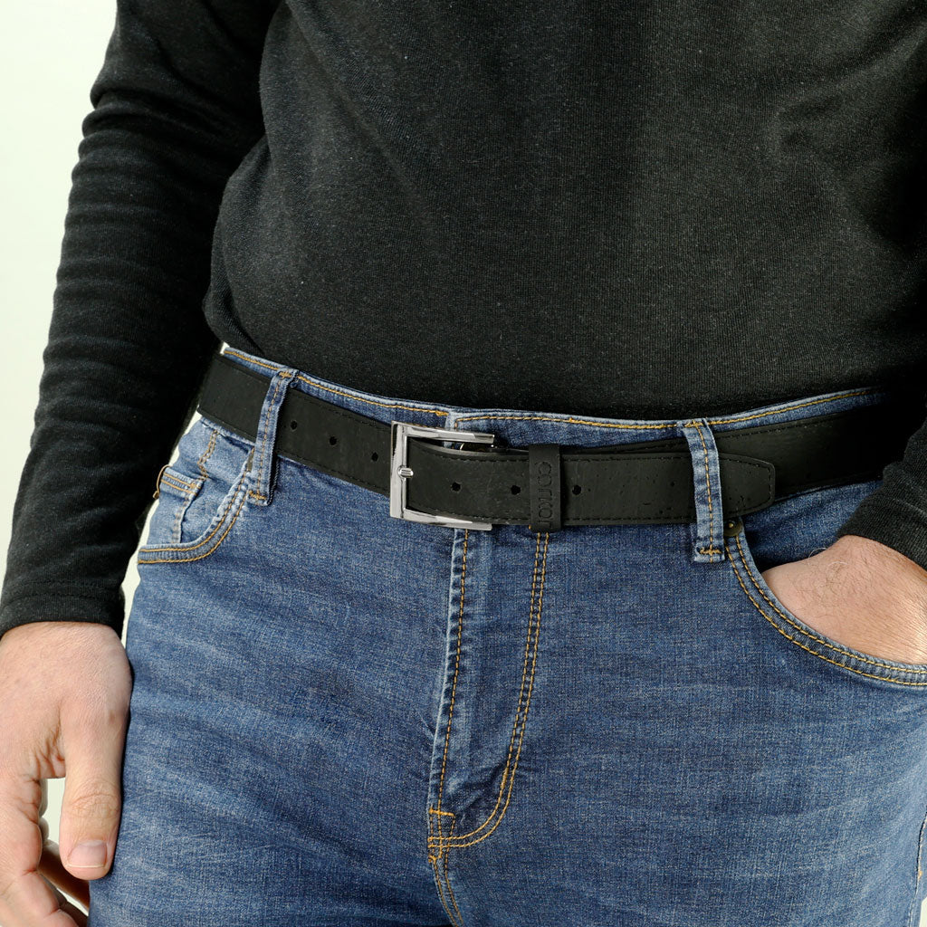 Stylish 30mm Cork Men's Belt - Eco-Friendly Fashion Accessory