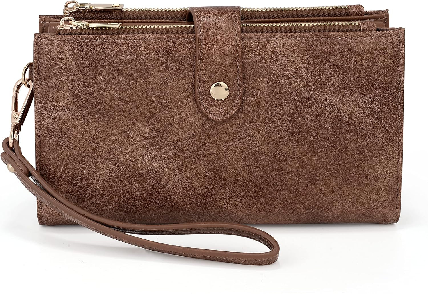 Vegan Leather RFID Wallet Damen Large Capacity