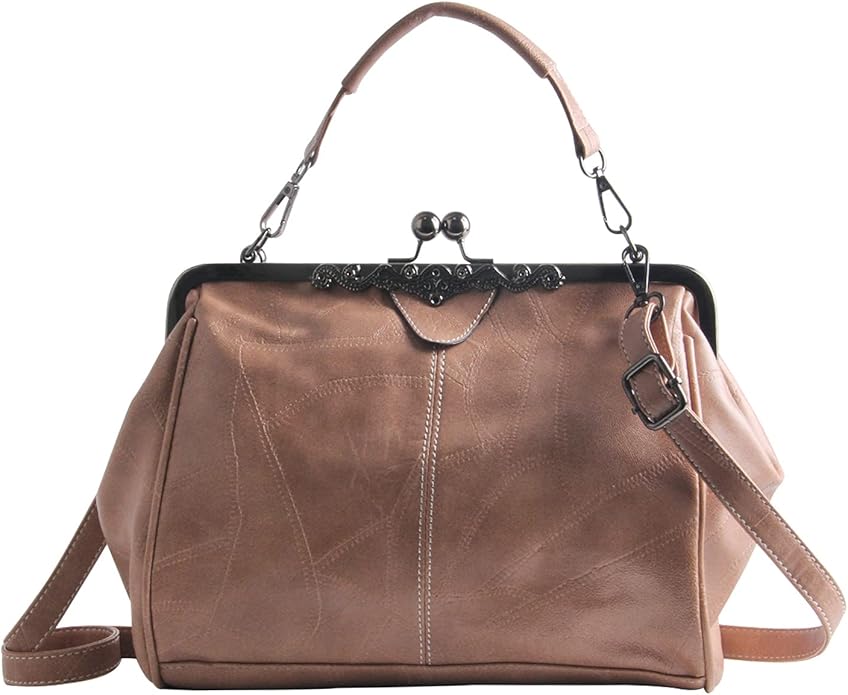 Damska retro torebka z wegańskiej skóry PU