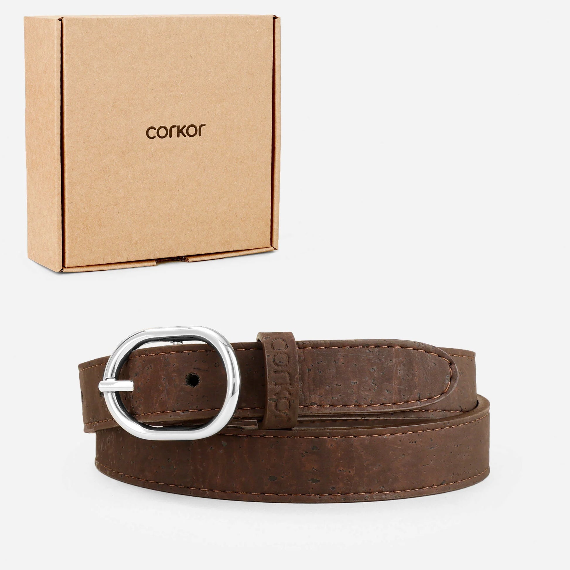 Stylish 25mm Cork Belt - Eco-Friendly Fashion Accessory