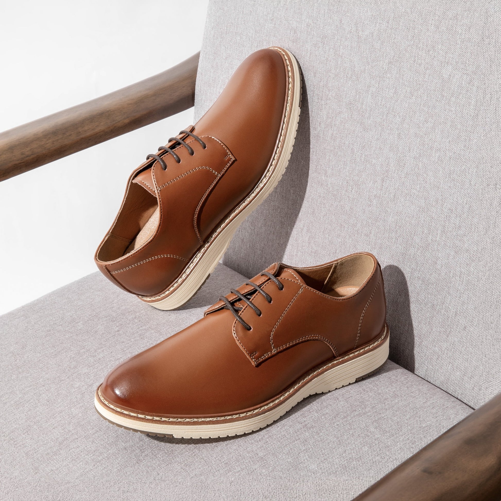 Men'S Crossflex Casual Dress Shoes Business Formal Oxfords Sneaker