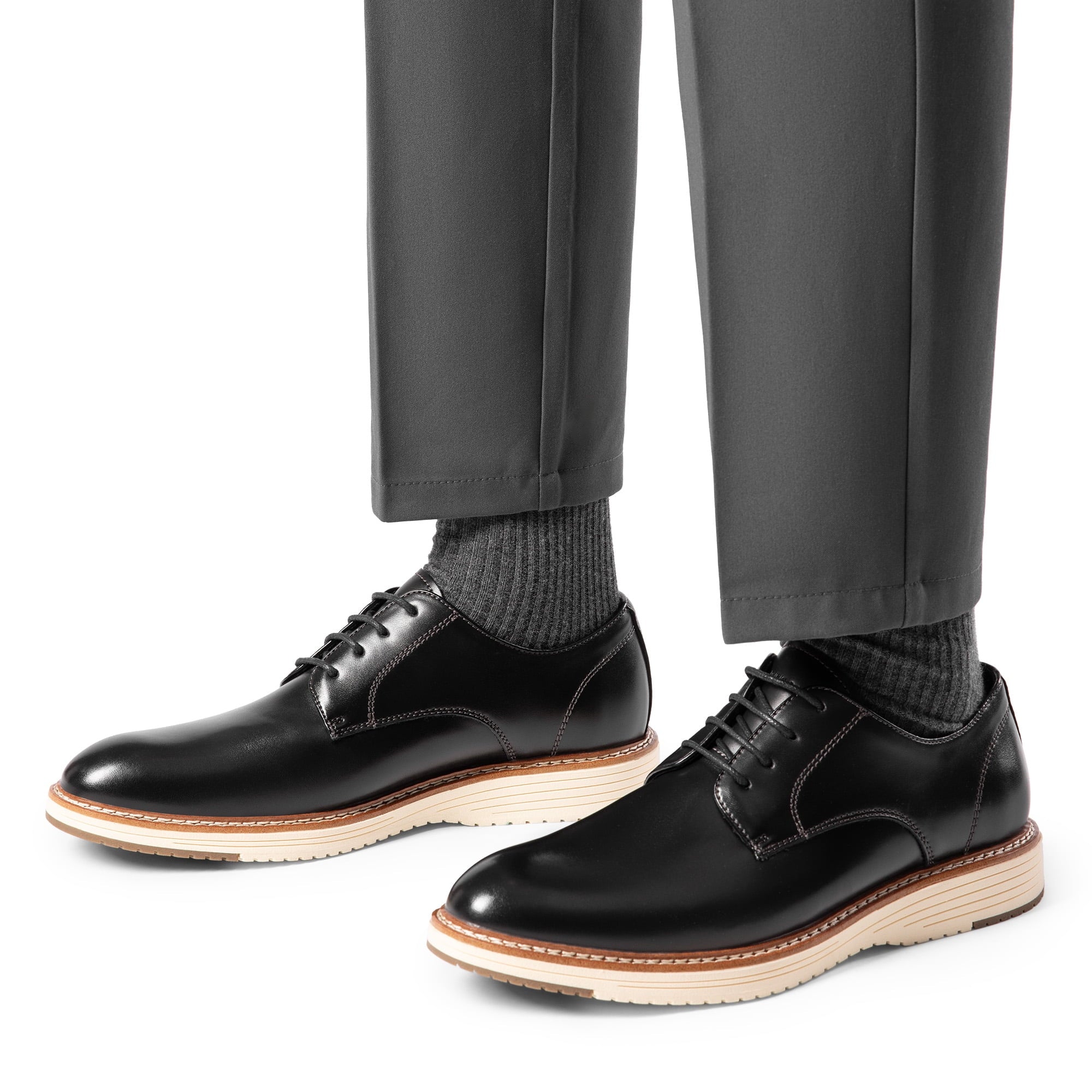 Men'S Crossflex Casual Dress Shoes Business Formal Oxfords Sneaker