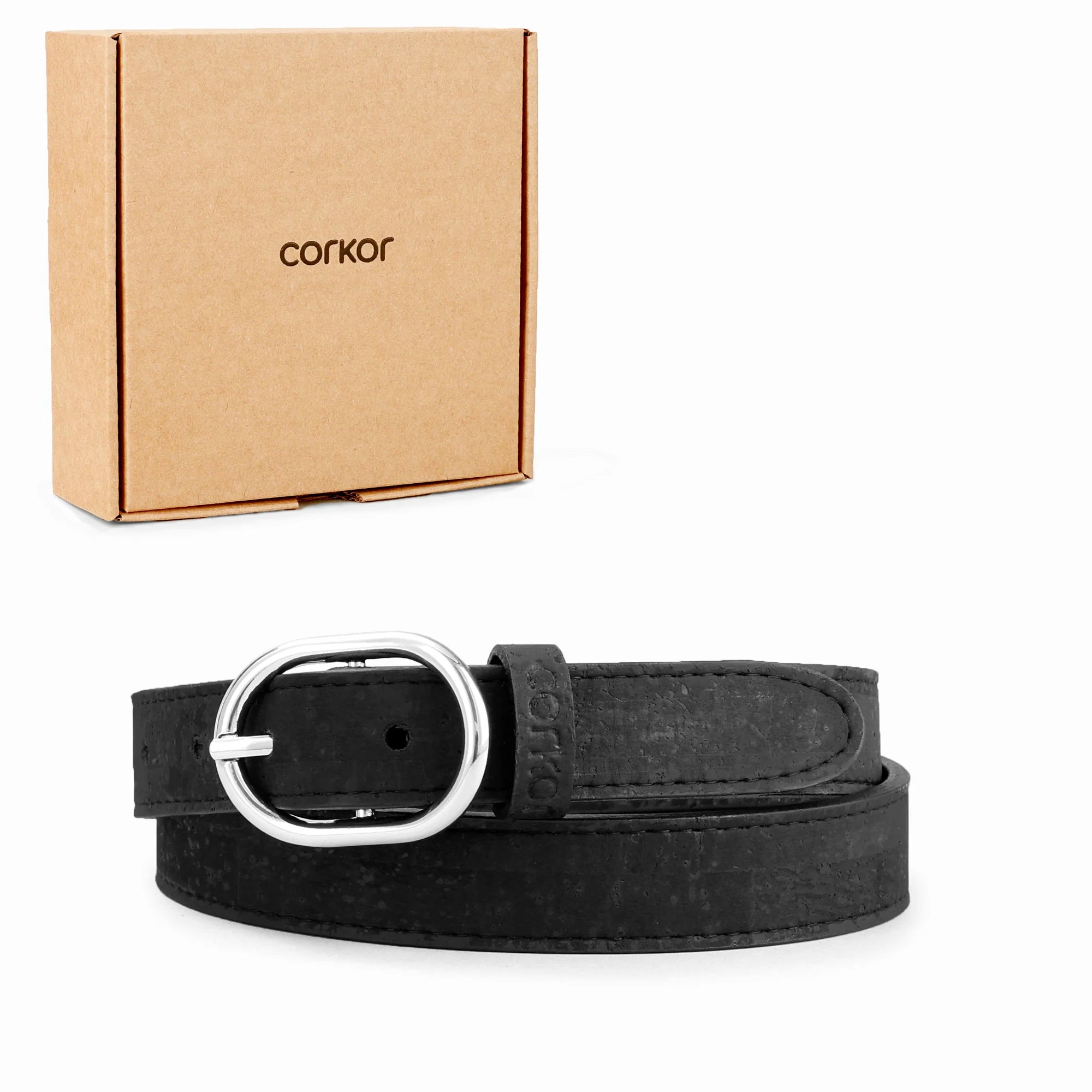 Stylish 25mm Cork Belt - Eco-Friendly Fashion Accessory