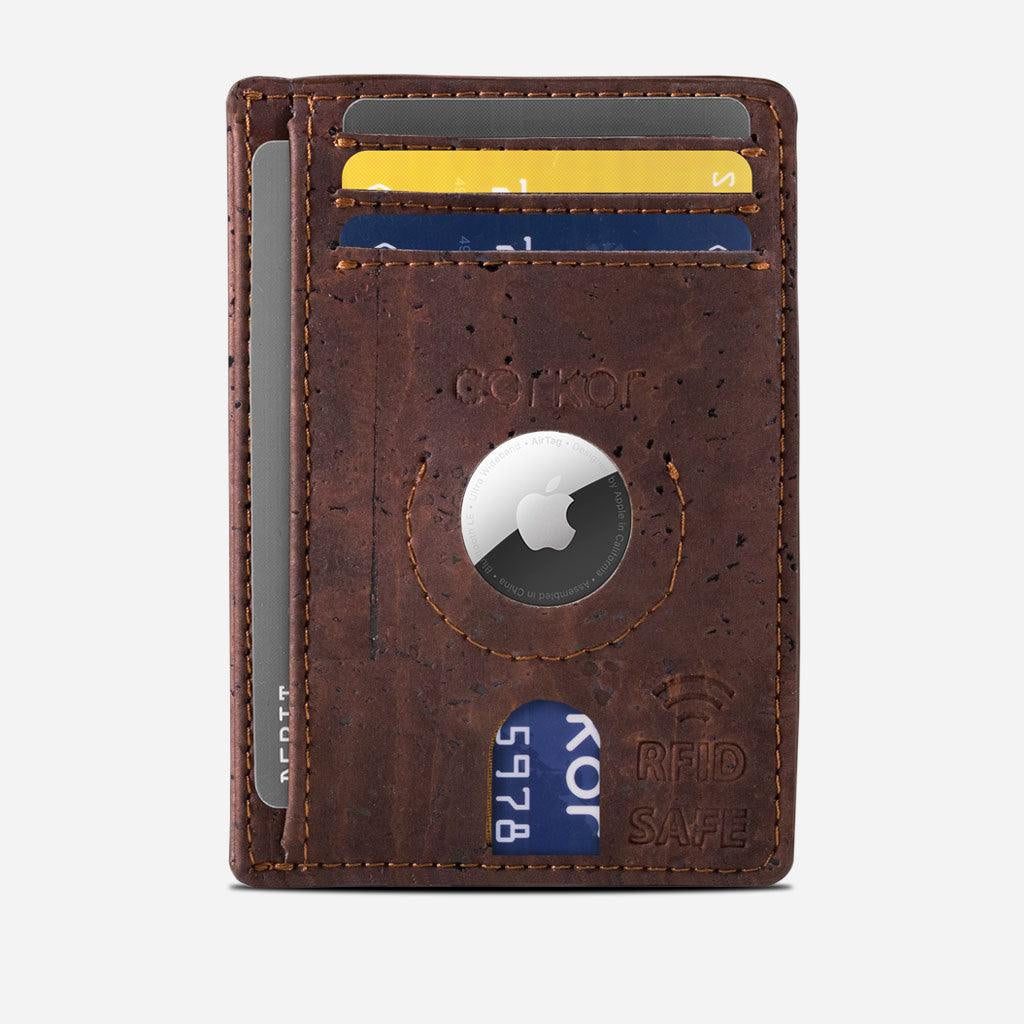 RFID-Safe Airtag Wallet Card Holder