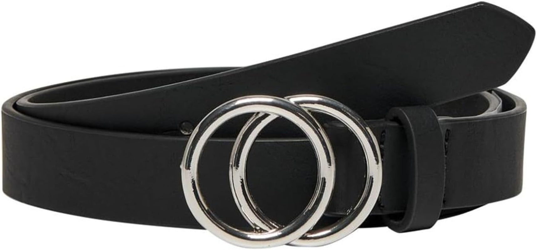 Vegan Faux Leather Jeans Belt Damen