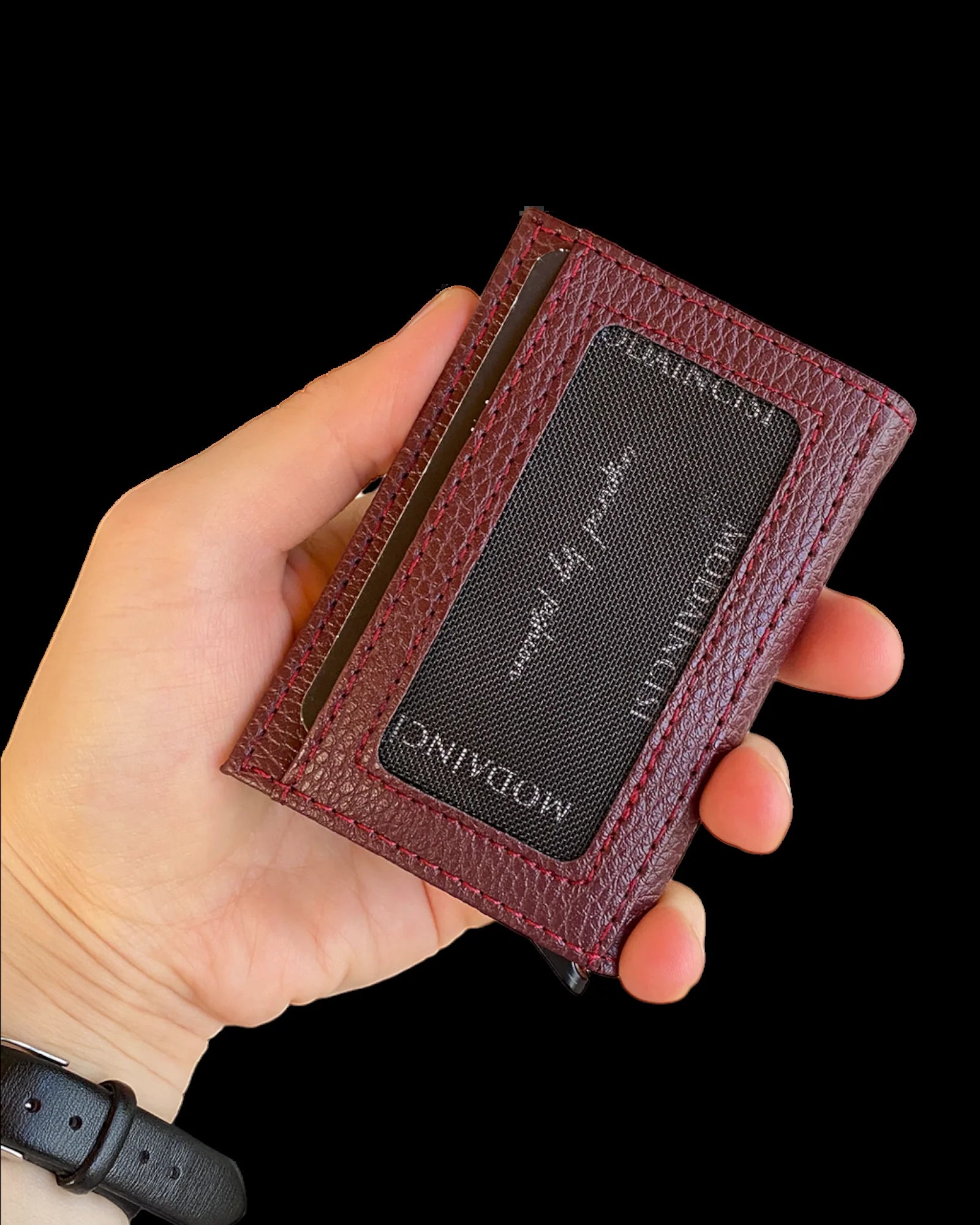 Agara PU Leather RFID Card Holder and Wallet