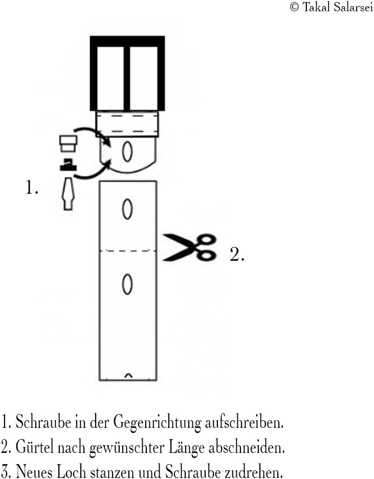 Vascavi – Pasek unisex dla dorosłych