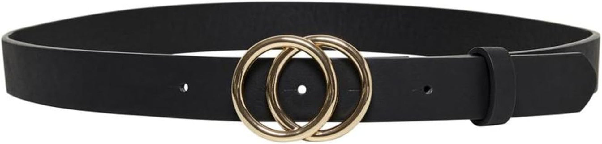 Vegan Faux Leather Jeans Belt Damen