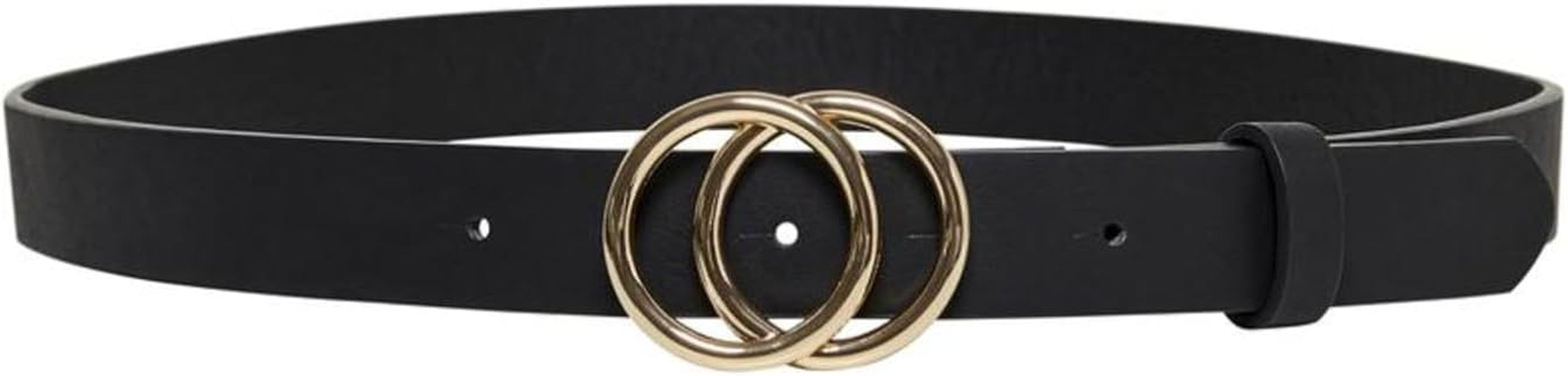 Vegan Faux Leather Jeans Belt Damen