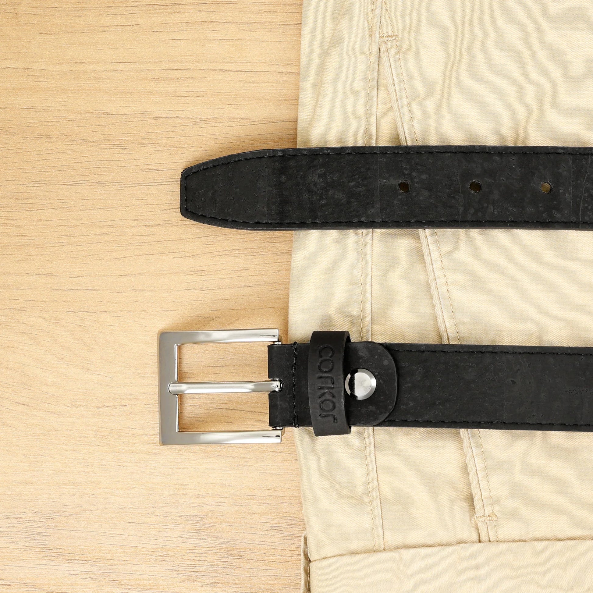 Stylish 30mm Cork Men's Belt - Eco-Friendly Fashion Accessory