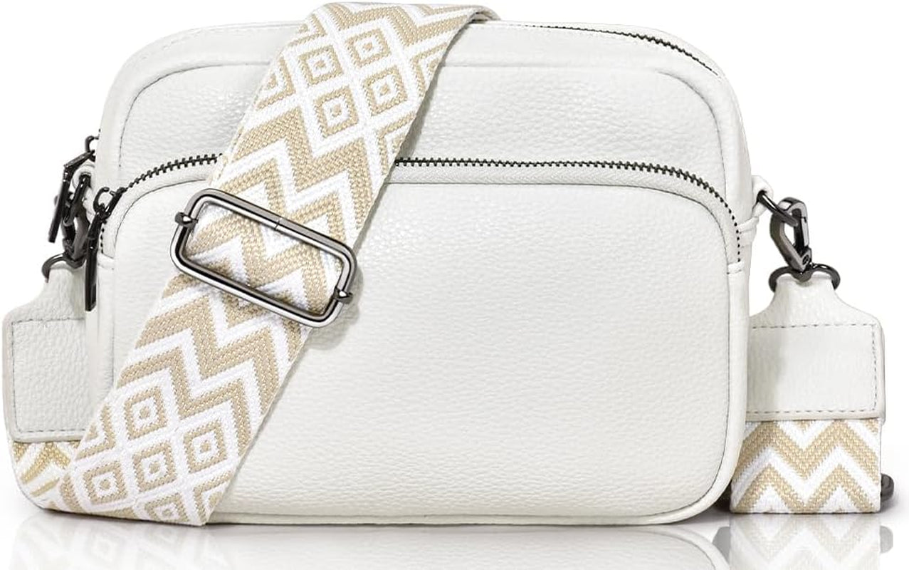 Vegan PU Leather Small Crossbody Bag Women