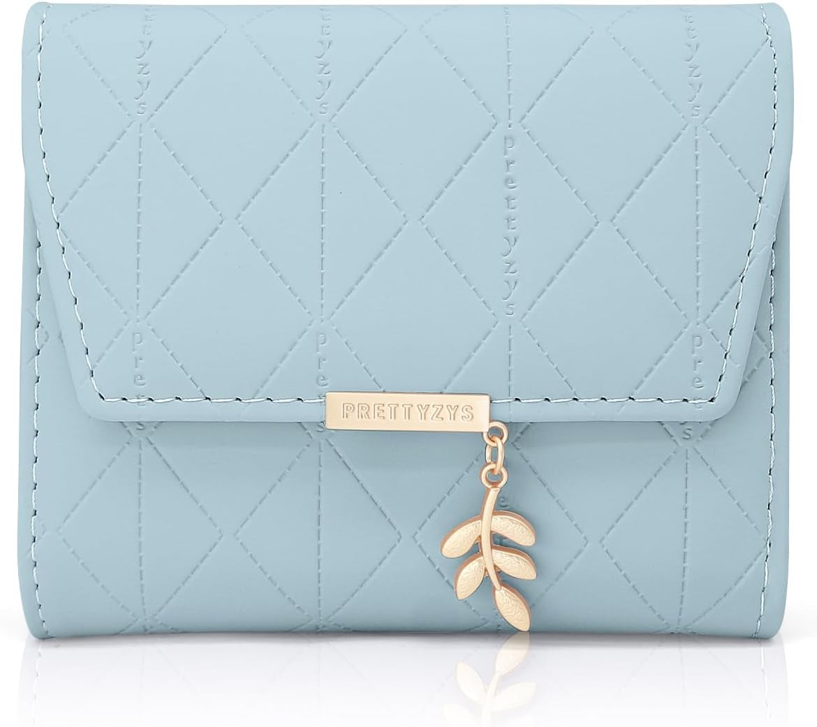 Vegan Leather Mini Wallet Damen with Coin & Card Slots