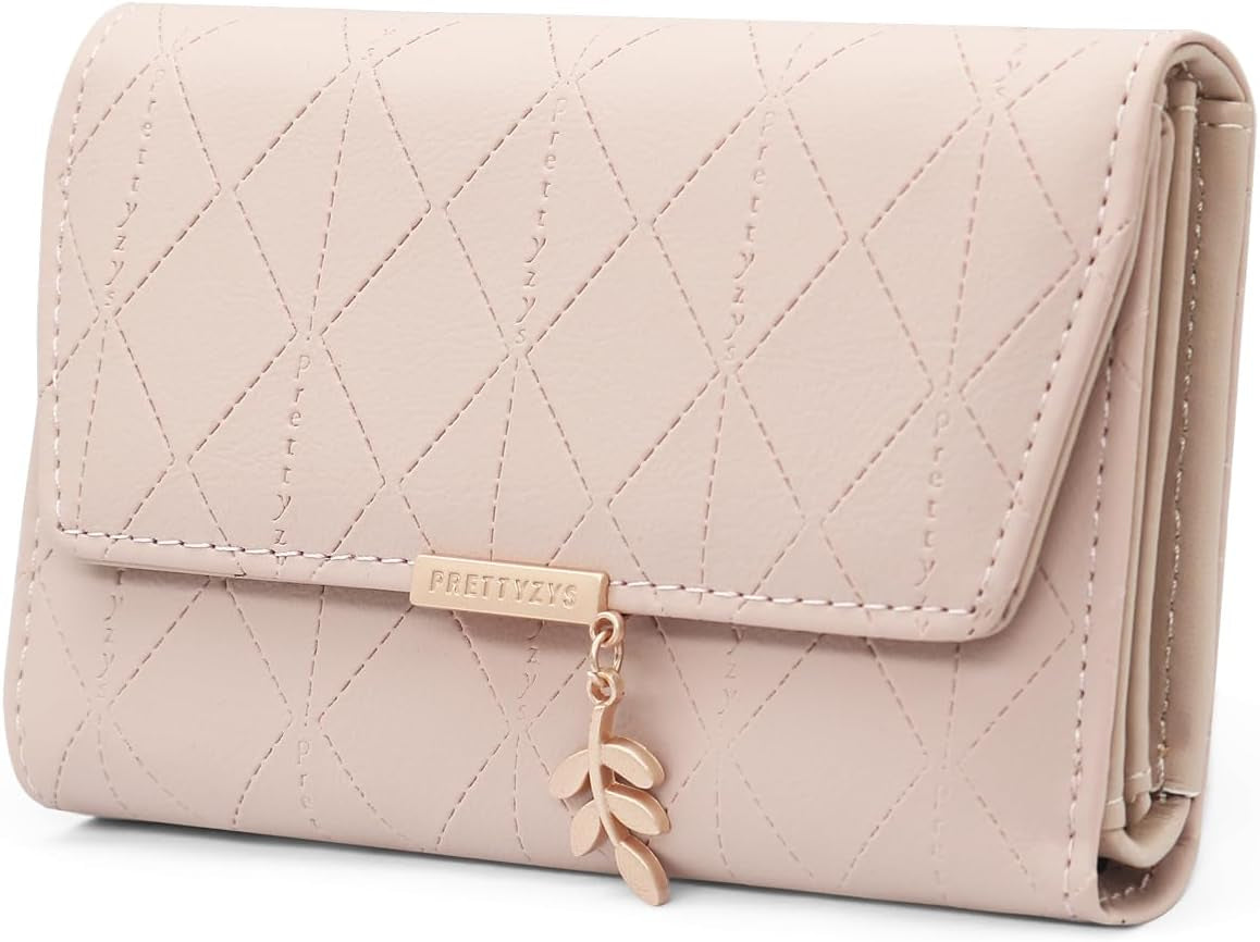 Vegan Leather Mini Wallet Damen with Coin & Card Slots