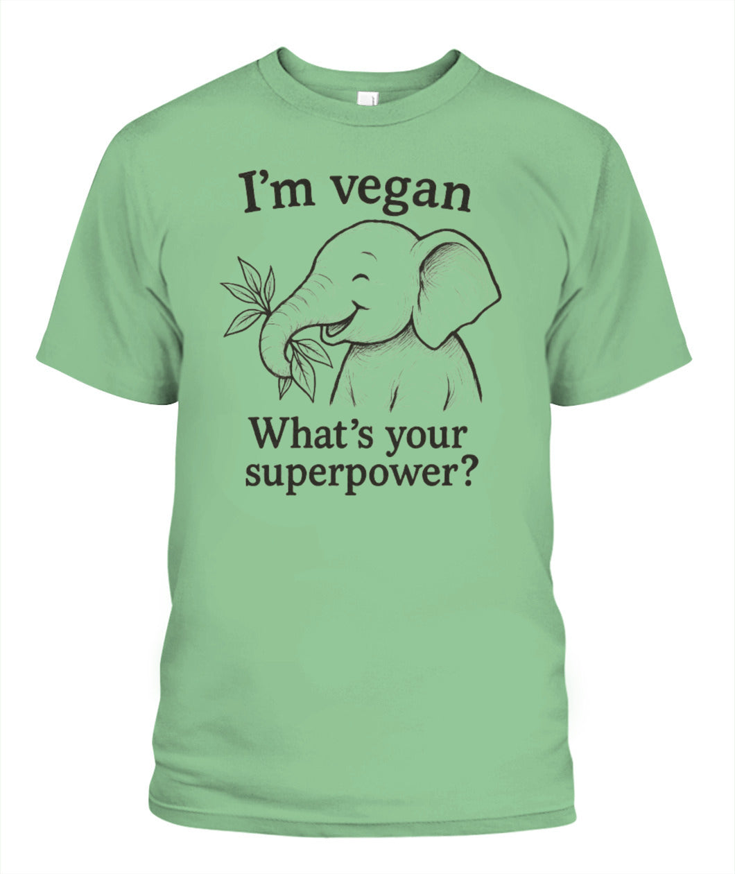 Vegan Is My Superpower T-shirt
