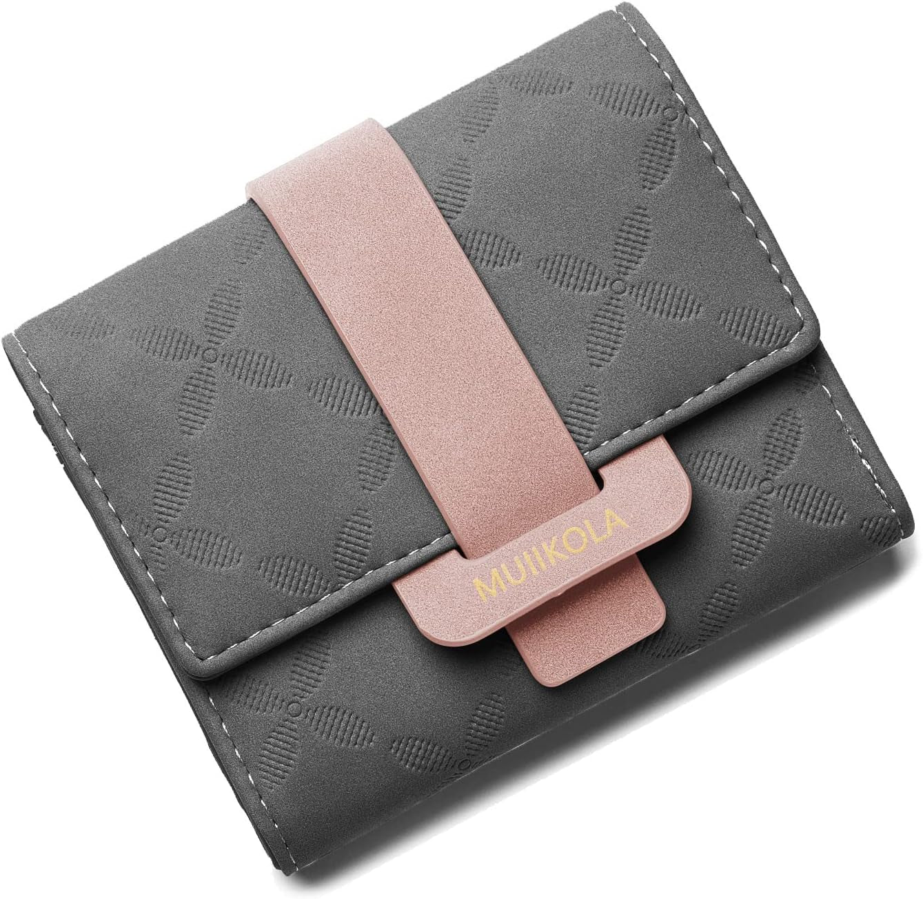 Vegan Leather Mini Wallet Damen with RFID