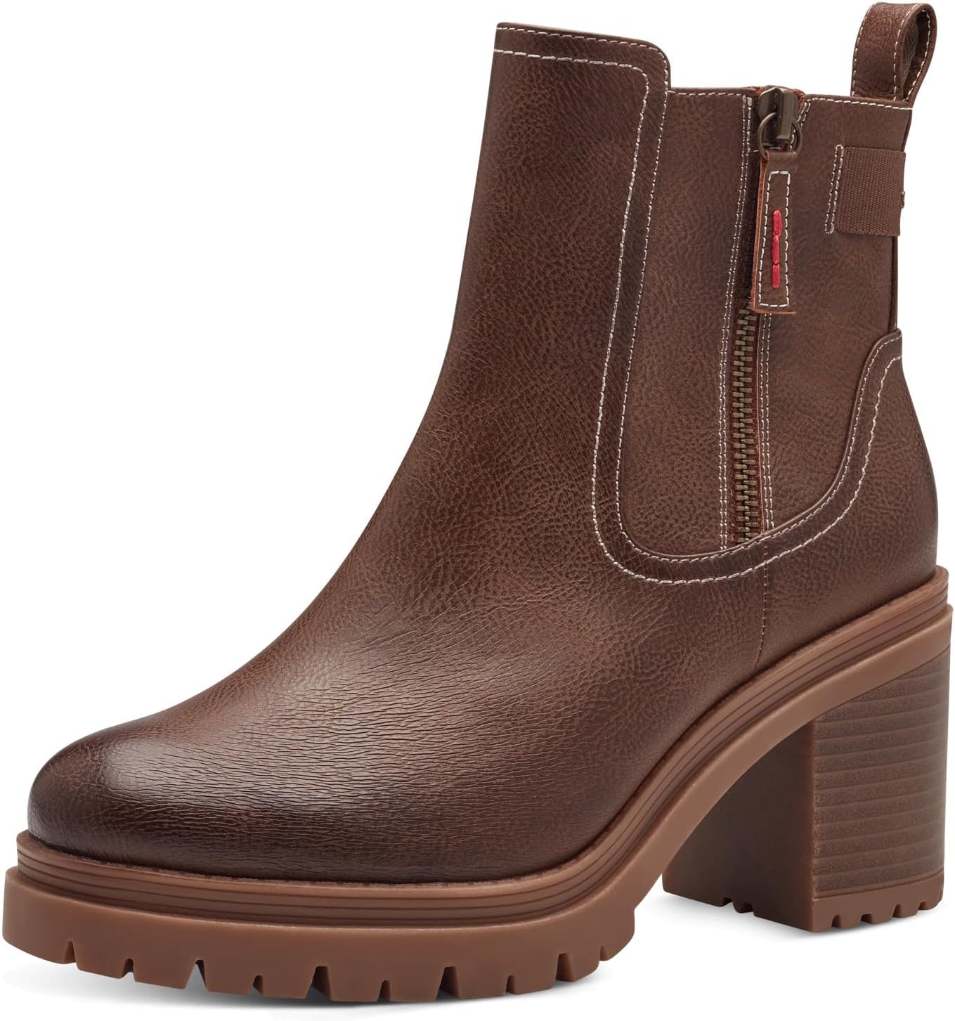 Vegan Ankle Boots with Heel Women S.Oliver