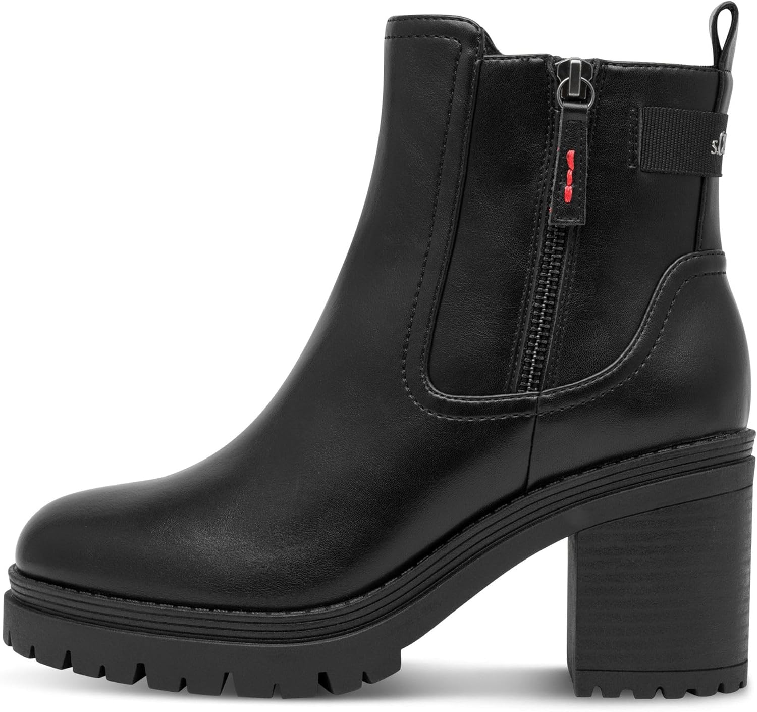 Vegan Ankle Boots with Heel Women S.Oliver