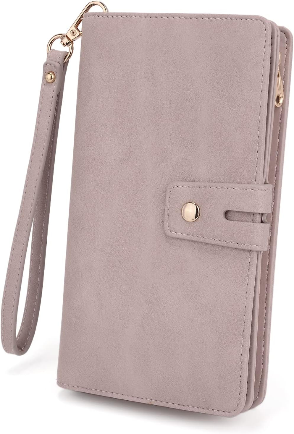 Vegan Leather RFID Wallet Damen Large Capacity