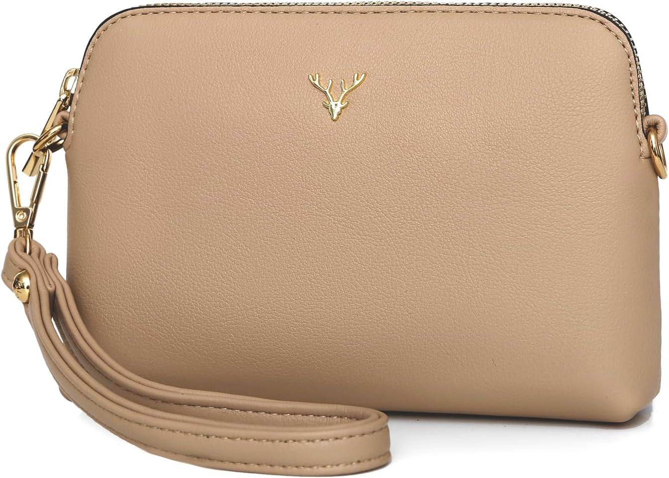 Vegan PU Leather Small Crossbody Bag Women