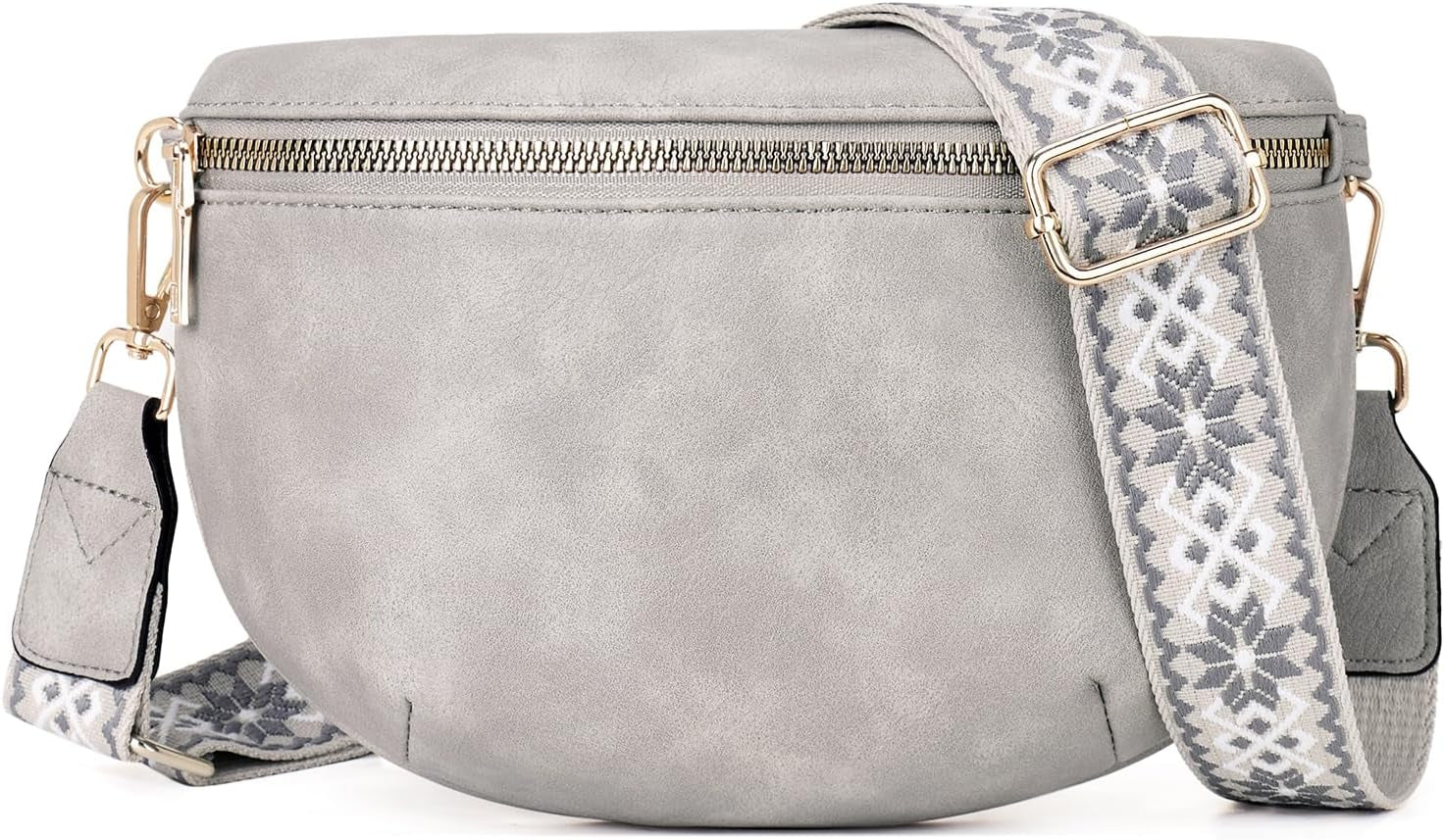 Roulens Kleine Damen Umhängetaschen,Elegant Bauchtasche Damen,Umhängetasche Aus Veganes Leder,Crossbody Bag Damen,Rfid Blockierung Kartenschlitz Brusttasche Mit Verstellbar Abnehmbar Breiter Gurt