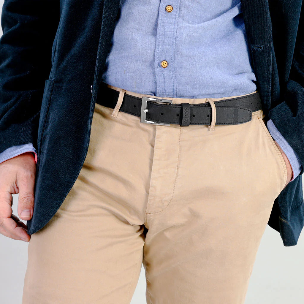 Stylish 30mm Cork Men's Belt - Eco-Friendly Fashion Accessory