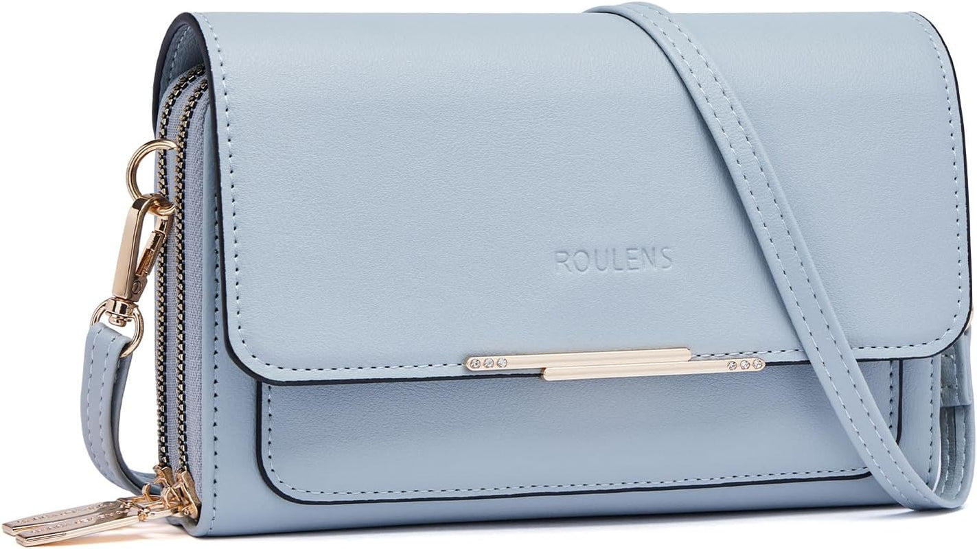 Vegan PU Leather Small Crossbody Bag Damen