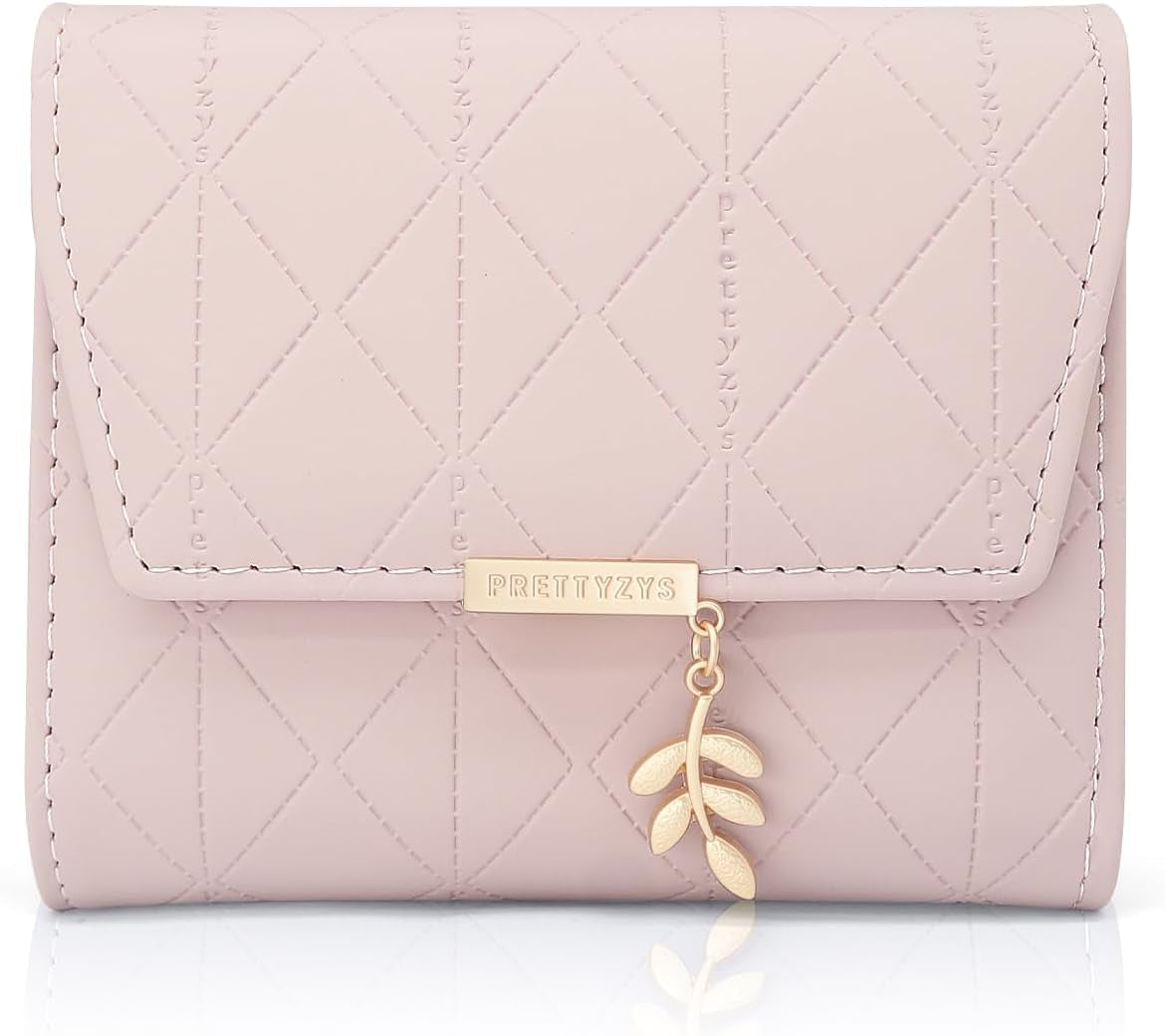 Vegan Leather Mini Wallet Damen with Coin & Card Slots