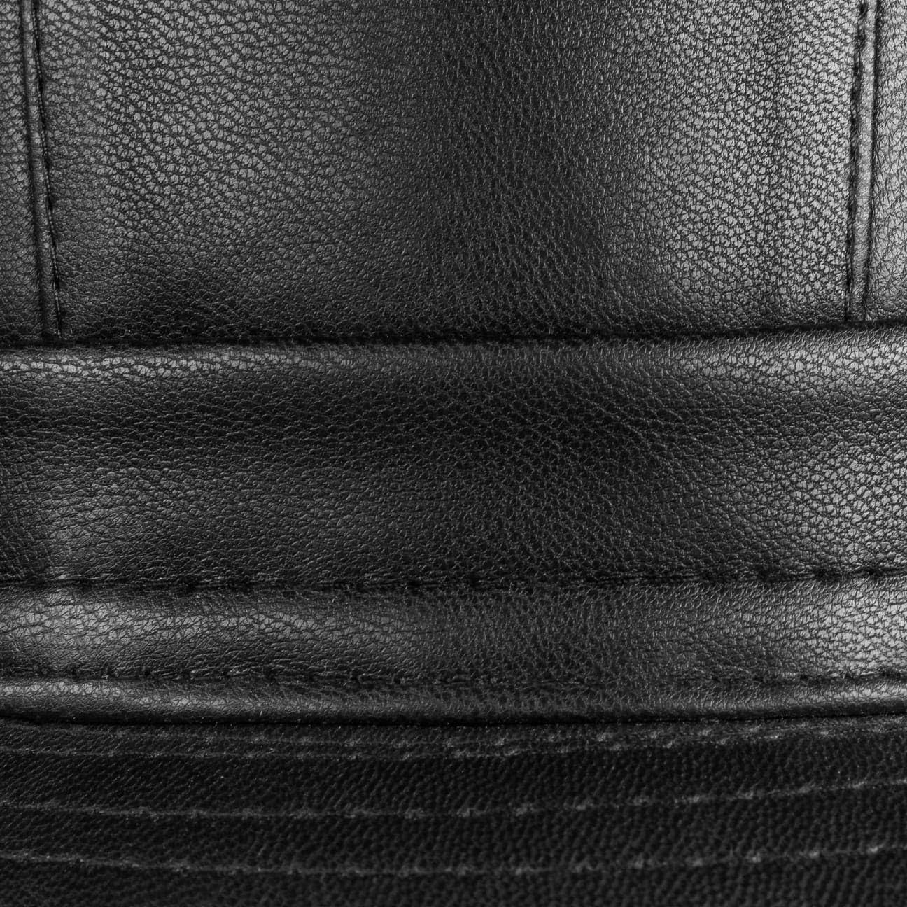 Vegan PU Leather Trilby Hat Men