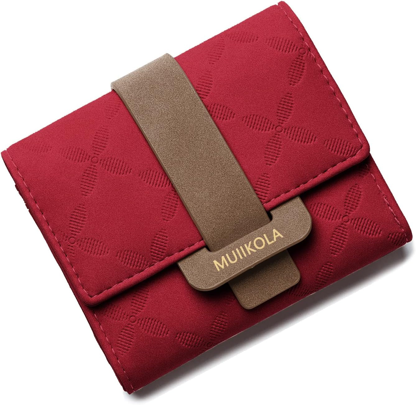 Vegan Leather Mini Wallet Damen with RFID