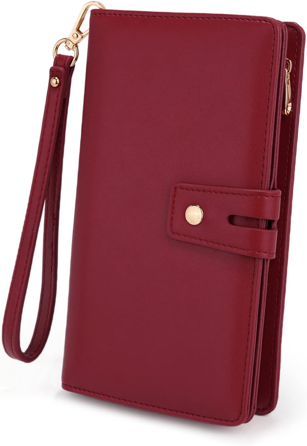 Vegan Leather RFID Wallet Damen Large Capacity