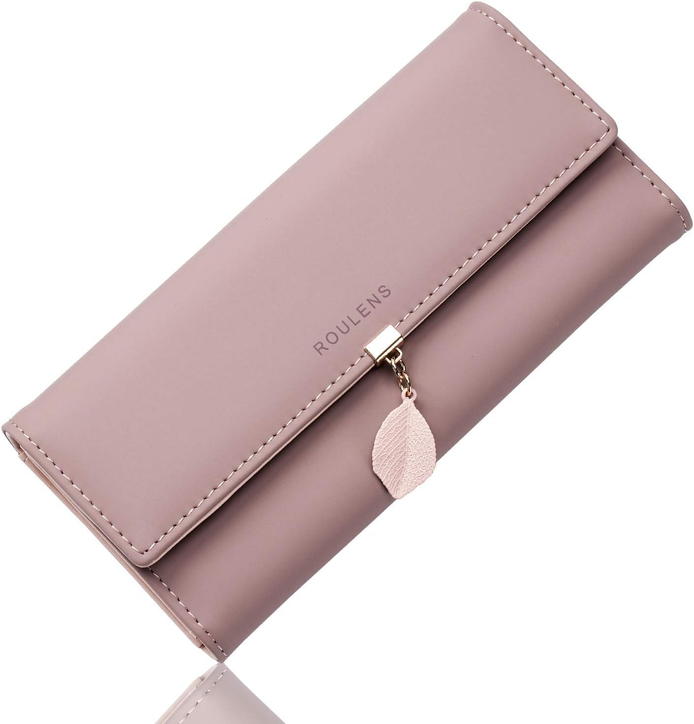 Vegan Leather RFID Wallet Damen Large Capacity