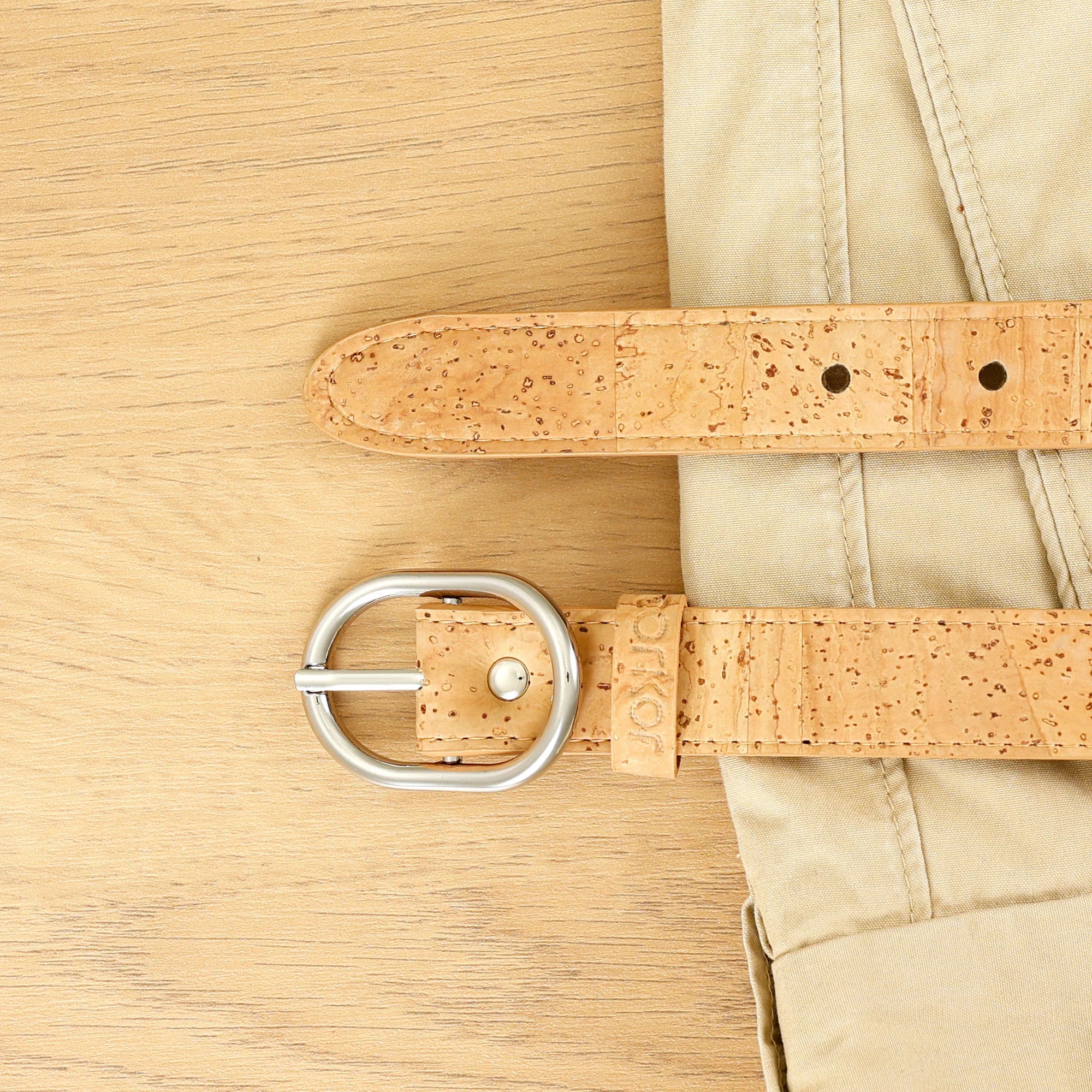 Stylish 25mm Cork Belt - Eco-Friendly Fashion Accessory