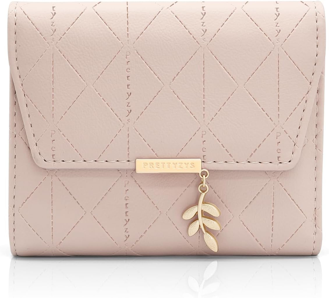 Vegan Leather Mini Wallet Damen with Coin & Card Slots