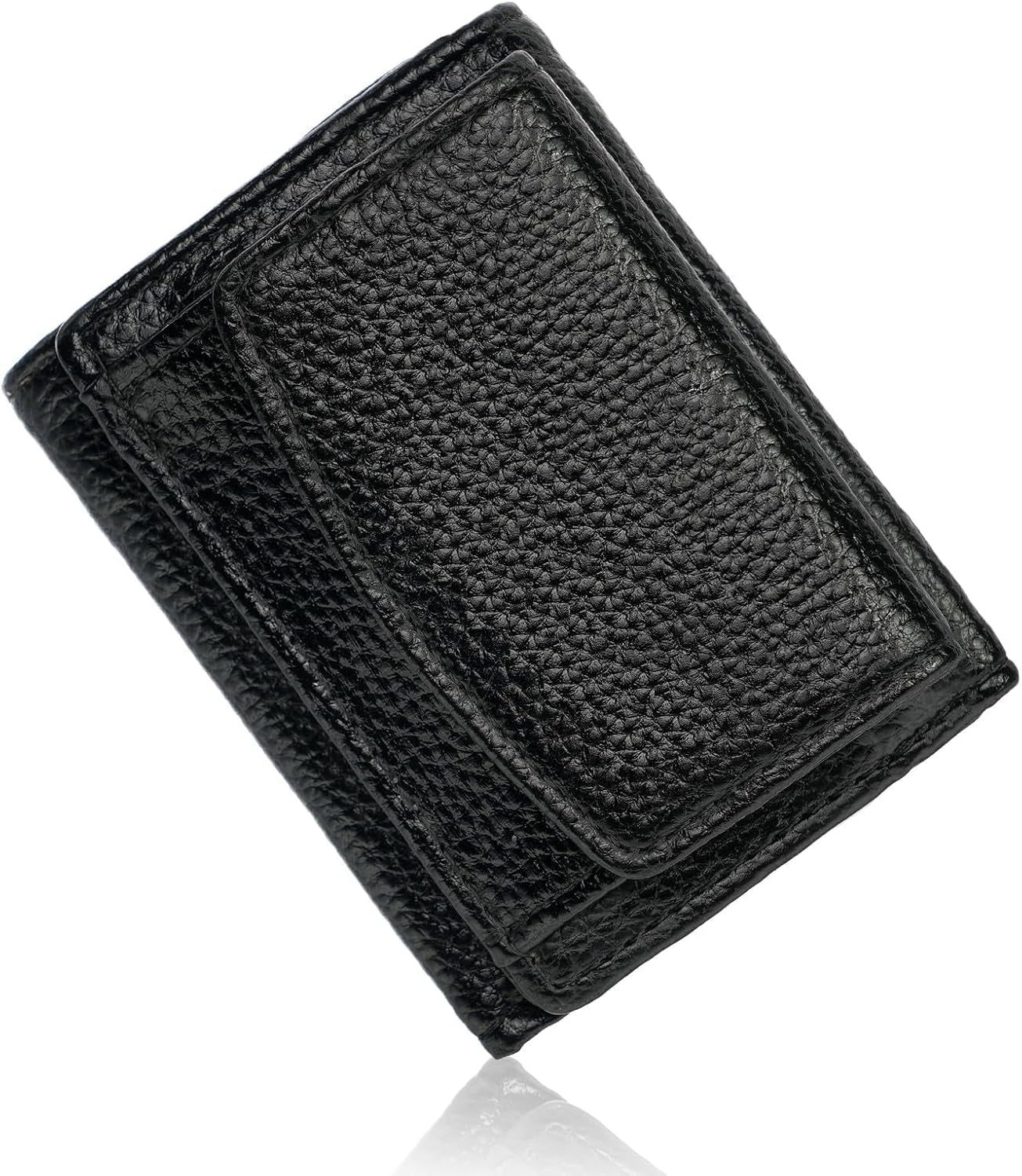 Vegan PU Leather Mini Wallet Damen with RFID