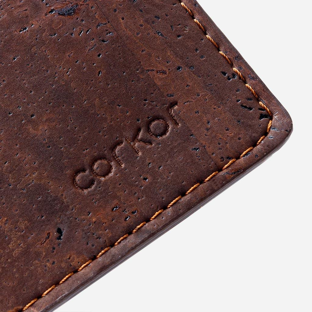 Cork Wallet Featuring Coin Compartment