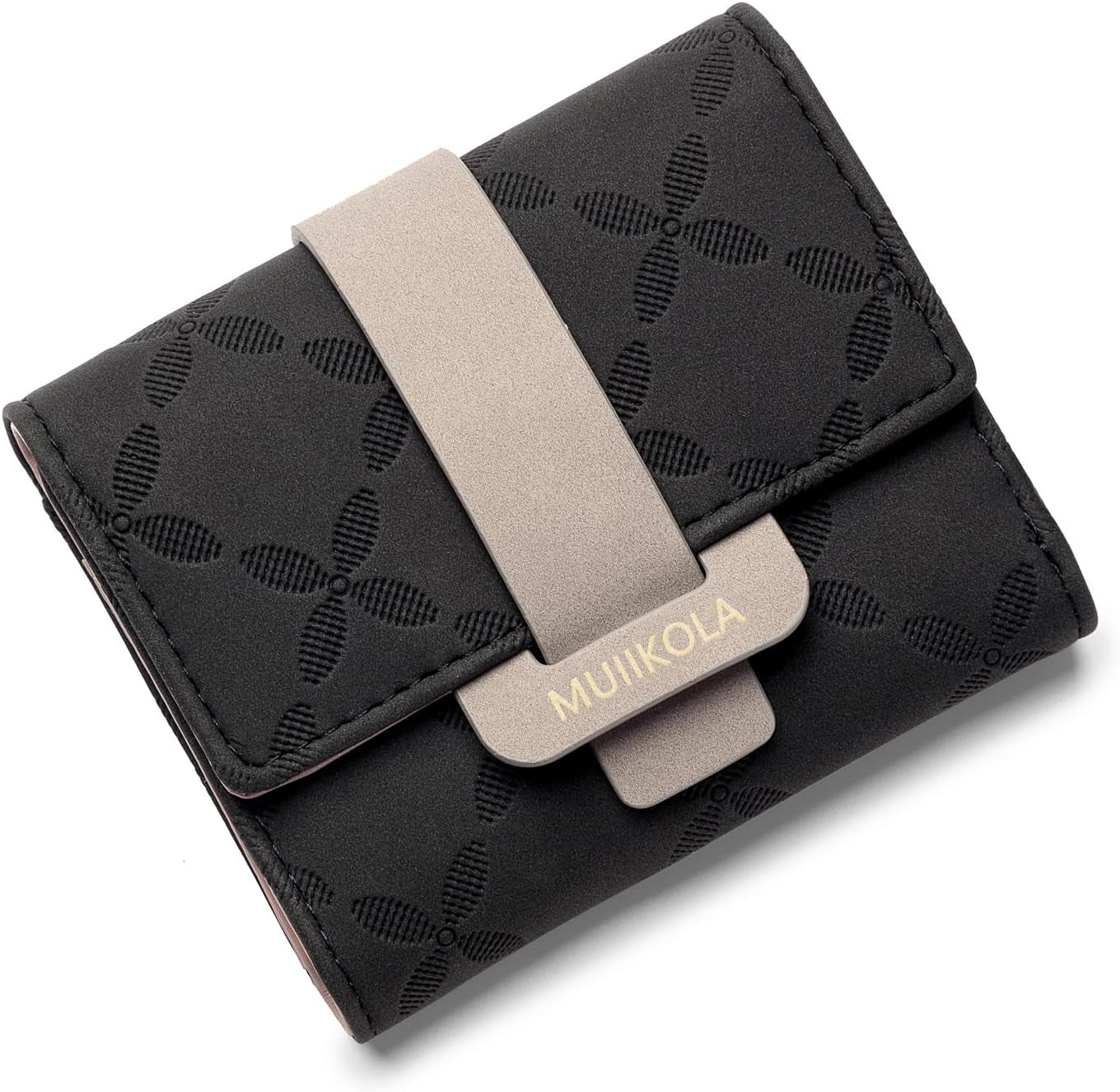 Vegan Leather Mini Wallet Damen with RFID
